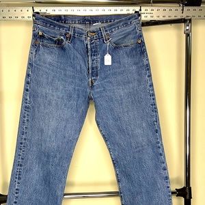 501 button fly jeans